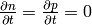 {\partial n\over\partial t}={\partial p\over\partial t}=0