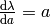 {\d \lambda\over\d a}=a